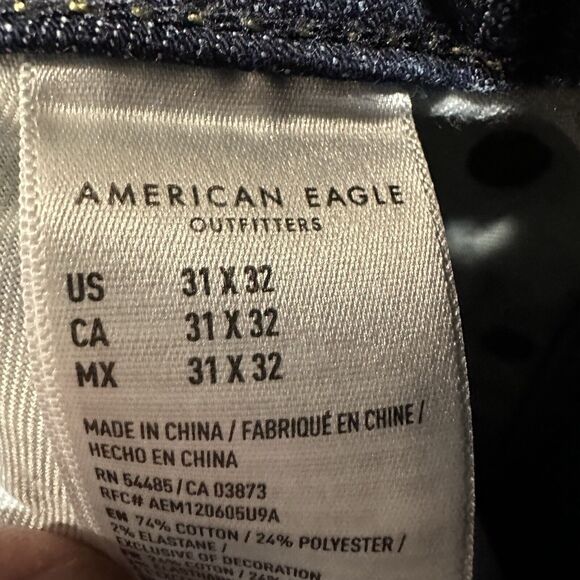 Mens 31x32 American Eagle AE Stretch Next Level airFlex Jeans - Picture 10 of 10